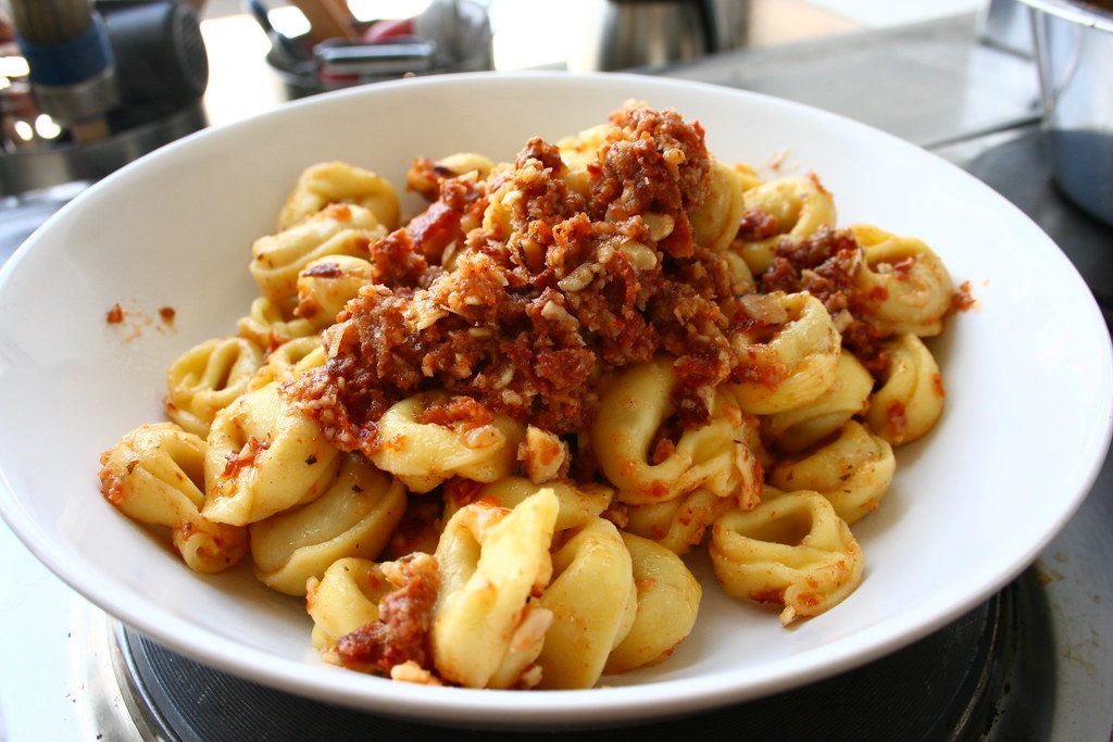 Assaggiare i tortellini di Morandi a New York